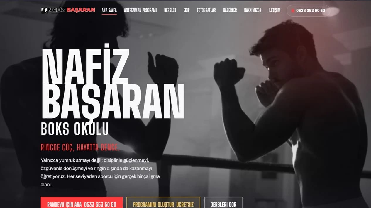 Nafiz Başaran Boks Okulu, 2. görsel