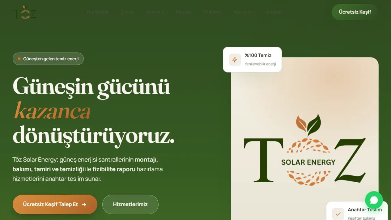 Töz Solar Energy